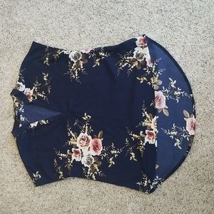 Woman's floral blouse